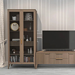 Витрина 2-х дверная с 5-ю полками и 2-мя ящиками Harper Line варинант исполнения - 2 | Loft Concept в Брянске