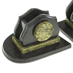 Настольный письменный набор из змеевика из 7-ми элементов Successful Leader варинант исполнения - 5 | Loft Concept в Брянске