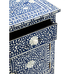 Комод инкрустация костью ORIENTAL Indian синий орнамент варинант исполнения - 6 | Loft Concept в Брянске