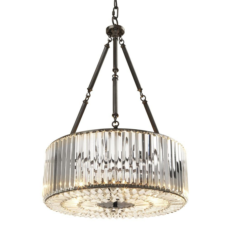 Люстра Chandelier Infinity Bronze Темная бронза Прозрачный (Transparent) Люстра Chandelier Infinity Bronze Темная бронза Прозрачный (Transparent) в Брянске | Loft Concept