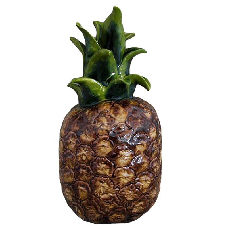 Статуэтка Porcelain Pineapple Коричневый Статуэтка Porcelain Pineapple Коричневый в Брянске | Loft Concept