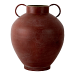 Ваза бордовая с 2-мя фактурными ручками Vase Burgundy Glaze варинант исполнения - 1 | Loft Concept в Брянске