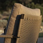 Дизайнерское уличное кресло на металлическом каркасе PHOENIX Armchair варинант исполнения - 9 | Loft Concept в Брянске