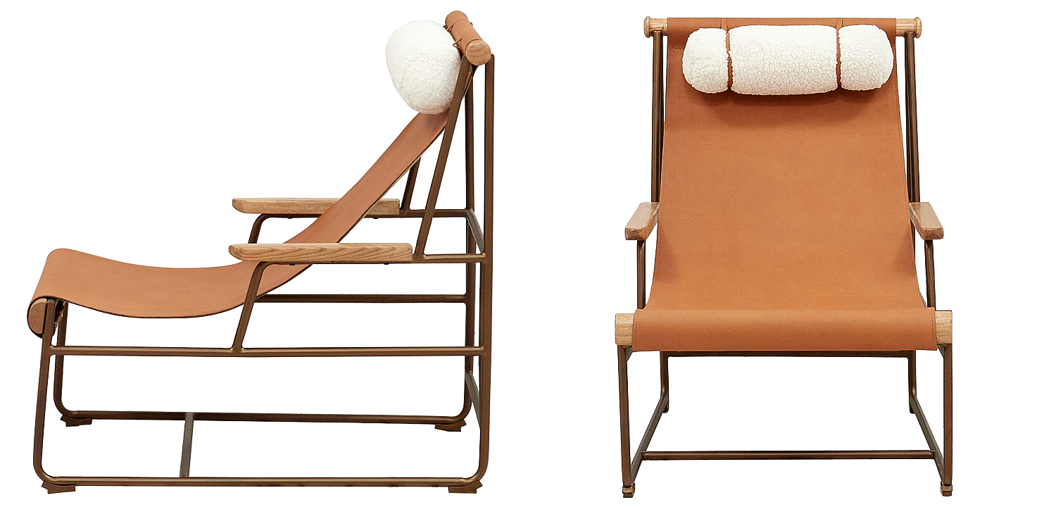 Кресло на металлическом каркасе Favreau Armchair Кресло на металлическом каркасе Favreau Armchair - Loft-Concept в Брянске