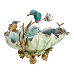 Чаша в виде листка лотоса с птицами Eden Garden варинант исполнения - 2 | Loft Concept в Брянске