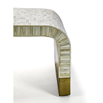 Стол журнальный Белый  BONE INLAY SIDE TABLE-Cream варинант исполнения - 3 | Loft Concept в Брянске