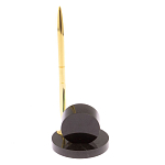 Часы настольные с ручкой из натурального камня Stone Clock варинант исполнения - 3 | Loft Concept в Брянске