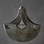 Люстра в форме колокола с декором из тонких железных нитей Jagged Pattern варинант исполнения - 5 | Loft Concept в Брянске