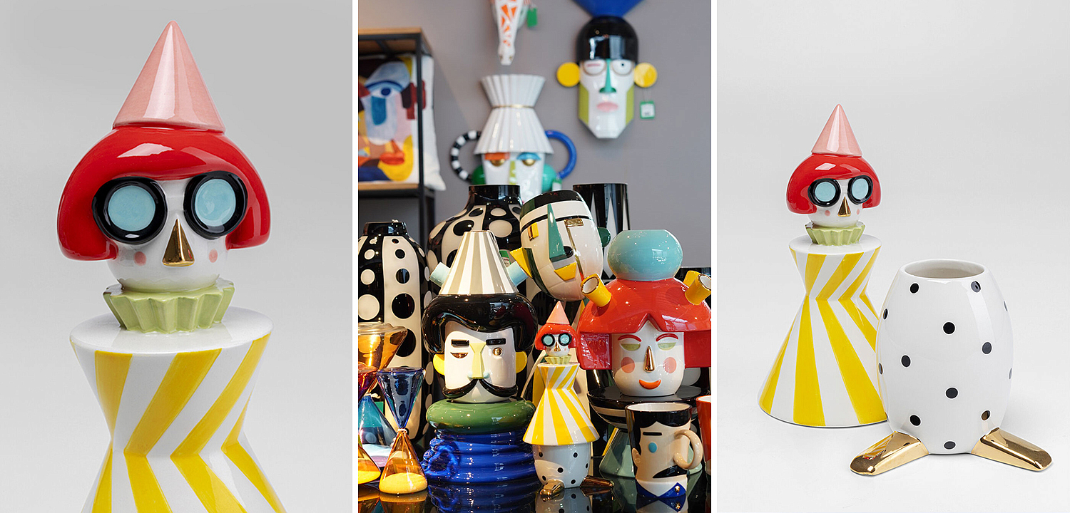 Ваза с крышкой Funny Doll Vase III Ваза с крышкой Funny Doll Vase III - Loft-Concept в Брянске