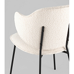 Стул Bellamy букле молочный варинант исполнения - 3 | Loft Concept в Брянске