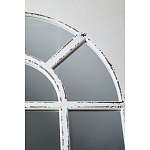 Зеркало-окно с эффектом старения в венецианском стиле Venetian White Mirror варинант исполнения - 3 | Loft Concept в Брянске