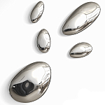 Абстрактная скульптура на стену в виде капли воды Water Outline варинант исполнения - 8 | Loft Concept в Брянске