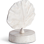 Статуэтка белая Metal Flowers Аntique Рlating варинант исполнения - 1 | Loft Concept в Брянске