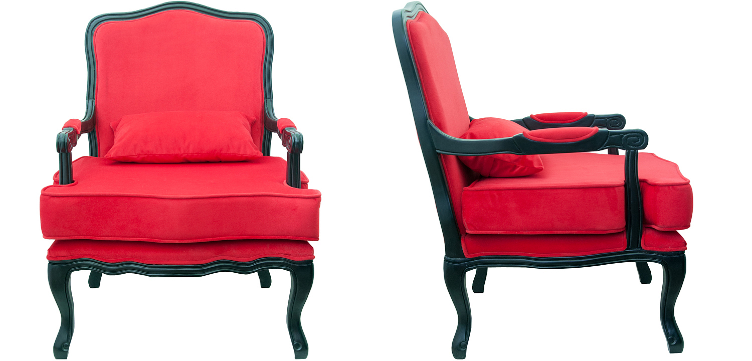 Кресло Harold Chair red Кресло Harold Chair red - Loft-Concept в Брянске