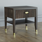 Прикроватная тумбочка с ящиком Elsa Dreams Walnut варинант исполнения - 1 | Loft Concept в Брянске