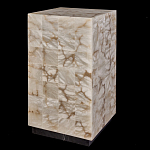 Торшер прямоугольный из натурального камня Calcite Geometry варинант исполнения - 9 | Loft Concept в Брянске
