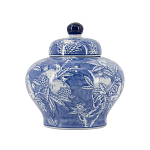 Ваза с крышкой в китайском стиле Гранатовое дерево Blooming Pomegranate варинант исполнения - 9 | Loft Concept в Брянске