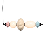 Подвесной светильник фигруный с керамическими элементами 18W LED Fragrant Light варинант исполнения - 2 | Loft Concept в Брянске