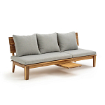 Садовый диван-трансофрмер Kate серый варинант исполнения - 1 | Loft Concept в Брянске