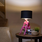 Настольная лампа TERRAMI с абажуром варинант исполнения - 11 | Loft Concept в Брянске