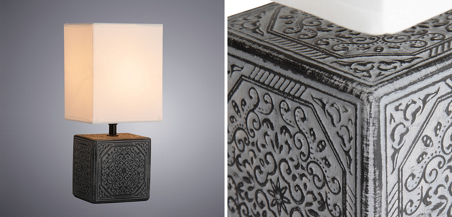 Настольная лампа Lazio Black Table Lamp Настольная лампа Lazio Black Table Lamp - Loft-Concept в Брянске