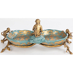 Блюдо двойное из фарфора Crogy варинант исполнения - 4 | Loft Concept в Брянске