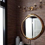 Зеркало в ассиметричной золотой раме Mirror of Aragorn варинант исполнения - 4 | Loft Concept в Брянске