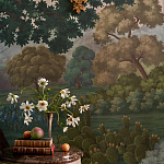 Обои ручная роспись Hill Country Scenic Special Colourway on scenic paper варинант исполнения - 3 | Loft Concept в Брянске