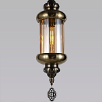 Подвесной светильник с янтарным стеклянным плафоном Amber Queen варинант исполнения - 3 | Loft Concept в Брянске