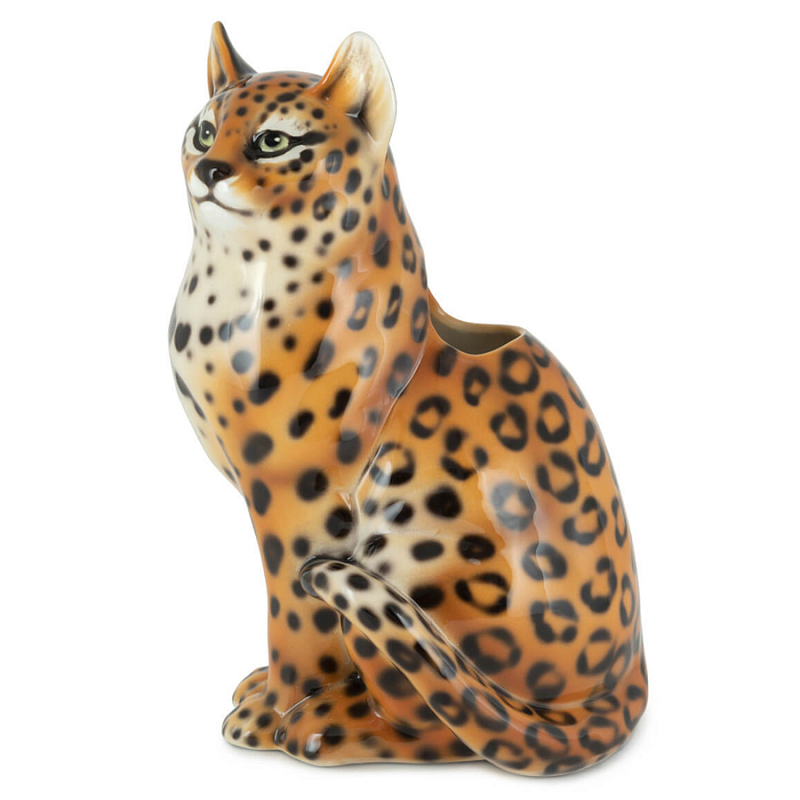 Ваза Abhika VASE CAT Коричневый Ваза Abhika VASE CAT Коричневый в Брянске | Loft Concept