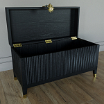 Большой дизайнерский Сундук Elsa Dreams Black варинант исполнения - 2 | Loft Concept в Брянске