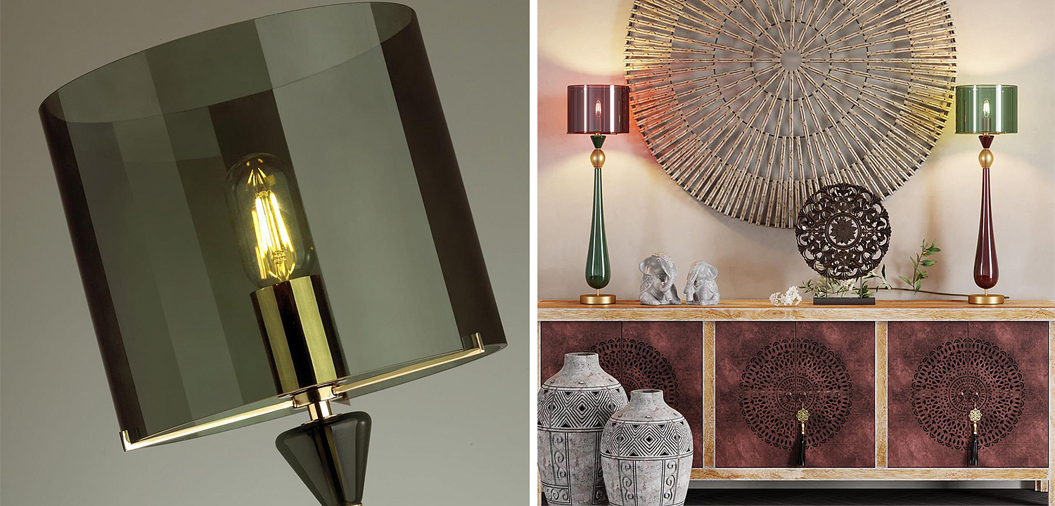 Настольная лампа Roser Green Table Lamp Настольная лампа Roser Green Table Lamp - Loft-Concept в Брянске