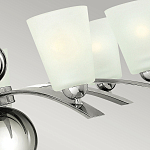 Люстра с матовыми конусными плафонами и декоративными элементами в форме шаров Hinkley варинант исполнения - 17 | Loft Concept в Брянске