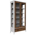 Витрина из массива бука двухдверная Tasteful Furniture варинант исполнения - 1 | Loft Concept в Брянске