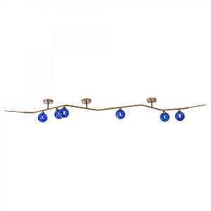 Бра Cherry FLUSH MOUNT Wall Lamp blue