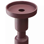 Подсвечник фигурный сливовый Bright Accent 35 см варинант исполнения - 2 | Loft Concept в Брянске