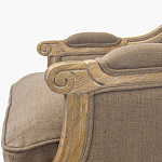 Кресло William Classical Armchair brown flax варинант исполнения - 4 | Loft Concept в Брянске