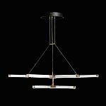 Люстра с геометрической конструкцией из вытянутых цилиндрических плафонов Hex Scaffold  варинант исполнения - 4 | Loft Concept в Брянске