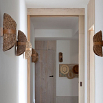 Бра плетеное из ротанга Chainmail варинант исполнения - 3 | Loft Concept в Брянске