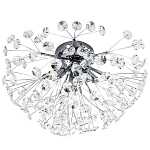 Потолочный светильник Crystal Dandelions Chrome Ceiling Lamp варинант исполнения - 1 | Loft Concept в Брянске