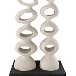 Белые тотемы природной формы Большой напольный Арт-объект Vega   варинант исполнения - 2 | Loft Concept в Брянске