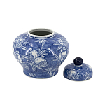 Ваза с крышкой в китайском стиле Гранатовое дерево Blooming Pomegranate варинант исполнения - 10 | Loft Concept в Брянске