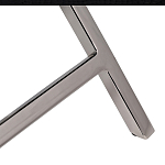 Стол сервировочный кожаный с декором в виде золотистой фигуркой лося Embodiment of Style варинант исполнения - 4 | Loft Concept в Брянске