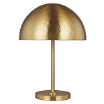 Настольная лампа с полусферическим абажуром золотого цвета Generation Lighting варинант исполнения - 1 | Loft Concept в Брянске