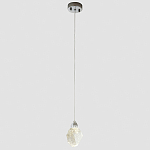 Подвесной светильник с хрустальным плафоном хром Esme Crystal Chrome Hanging Lamp варинант исполнения - 2 | Loft Concept в Брянске