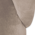 Барный стул вращающийся со спинкой Бежевый Велюр Vendramin Chair варинант исполнения - 3 | Loft Concept в Брянске