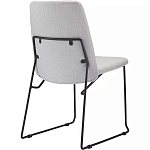 Стул мягкий светло-серый Chair Gray Runners варинант исполнения - 3 | Loft Concept в Брянске
