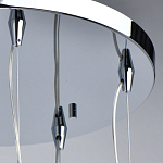 Люстра каскадная с 5-ю разноцветными стеклянными плафонами Kaleido варинант исполнения - 12 | Loft Concept в Брянске