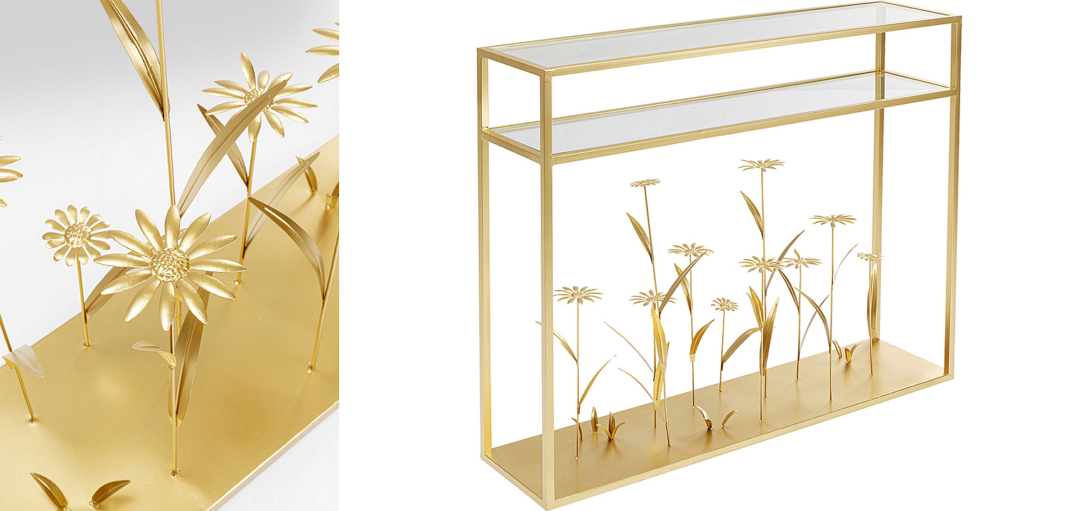 Консоль Golden Flowers Консоль Golden Flowers - Loft-Concept в Брянске