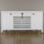 Комод-буфет Elsa Dreams White с открытыми полками   варинант исполнения - 4 | Loft Concept в Брянске